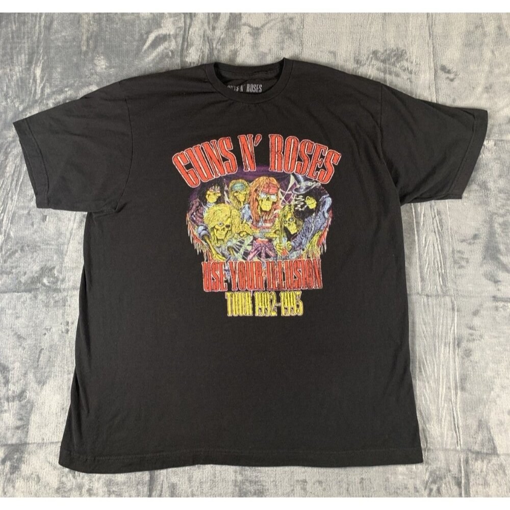 Guns N Roses Tee Shirt Use Your Illusion 1992-1993 Tour Size XL